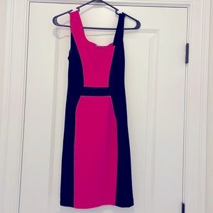 Yoana Baraschi Hot Pink/ Black Barbiecore dress